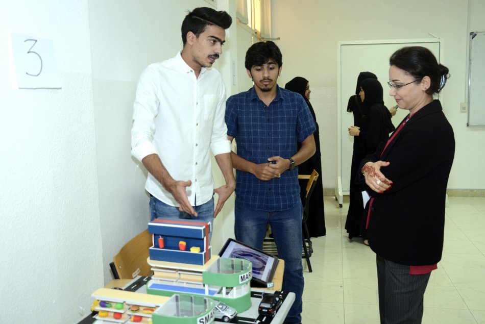 ابتكارات طلبة جامعة العين 