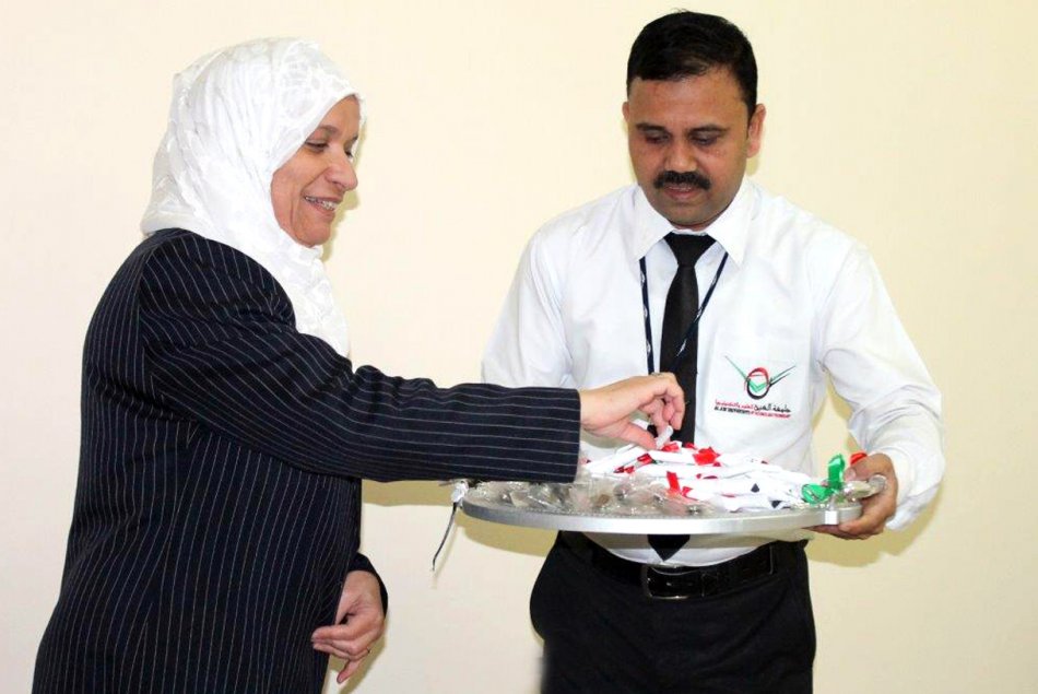 Zayed is a mark on our chests initiative
