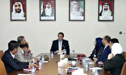 نائب رئيس الجامعة يرحب بأعضاء الهيئة الأكاديمية الجدد 