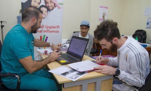 جامعة العين تكافح الإنفلونزا