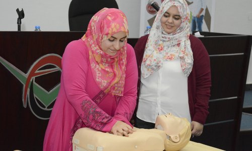 AAU Promotes the First Aid Culture