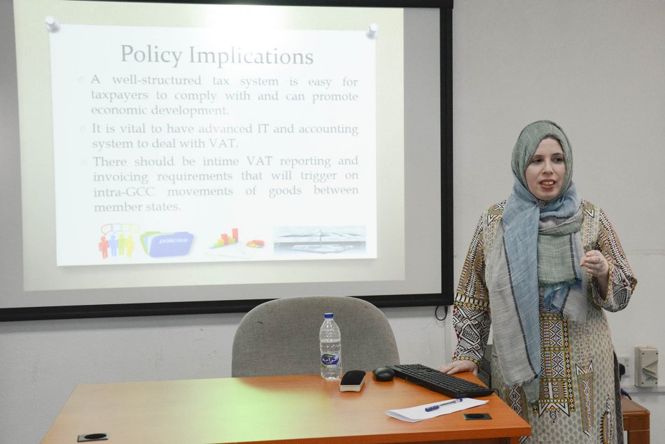  Lecture on VAT Impact on UAE Economy