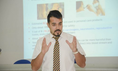 College of Pharmacy discusses the Cosmetics Effects 