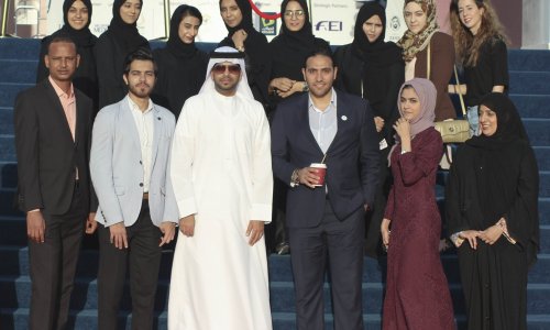 College of Media Students attended a workshop on “Equestrian Writing”