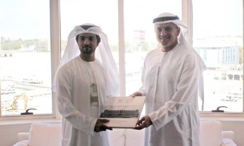 المدير العام للأمانة العامة للمجلس التنفيذي يستقبل المدير المفوض لجامعة العين