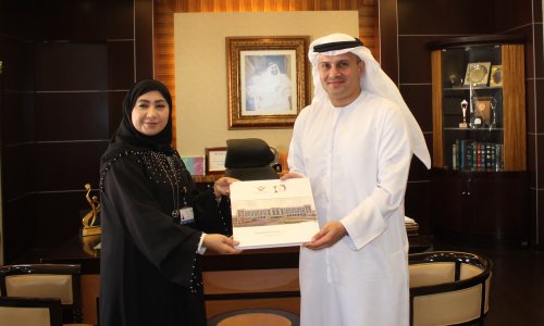 بحث سبل تعزيز المجالات المشتركة بين جامعة العين ومؤسسة التنمية الأسرية