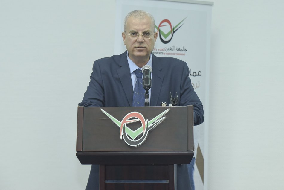 لقاء رئيس الجامعة مع الطلبة الجدد