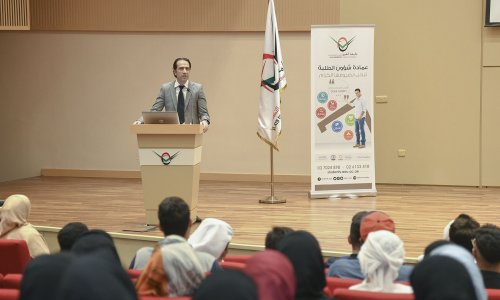 AAU Vice President welcomed the freshmen students