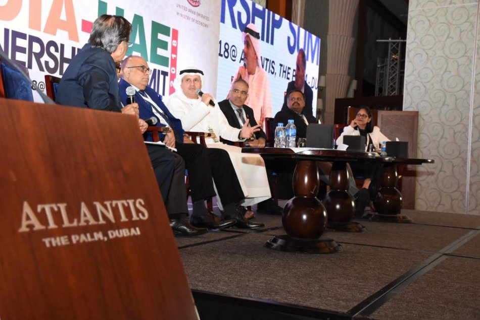 مشاركة المدير المفوض في قمة الشراكة الهندية الإماراتية