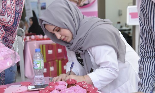 Various activities at AAU for the Breast Cancer Awareness