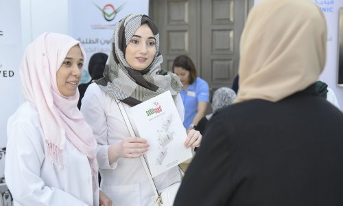 Various activities in the Diabetes Day