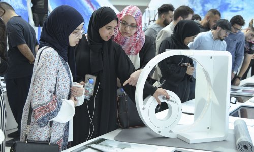 AAU engineers attends the Global Grad Show
