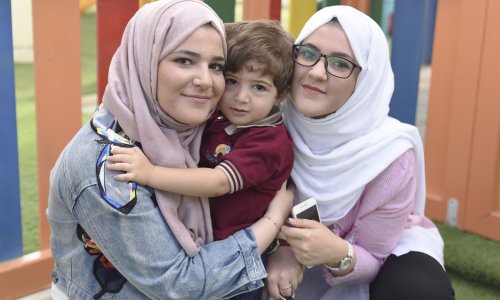 AAU spread happiness among children 