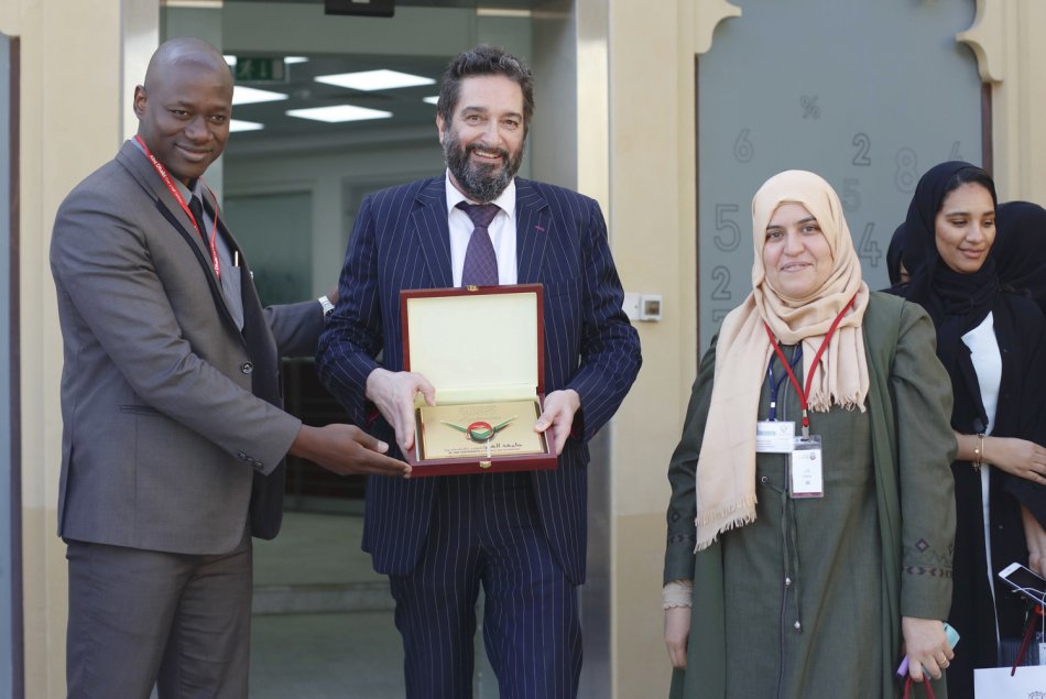 Student's visit to Statistics Center of Abu Dhabi