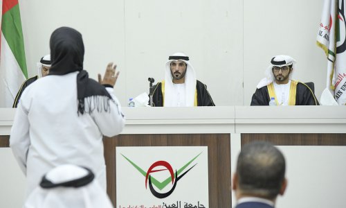 Law students represent their legal culture in the Moot Court