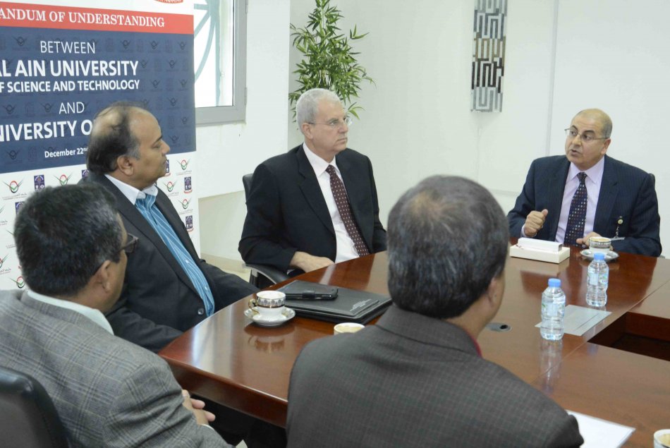 MOU between Al Ain University and University of Dhaka