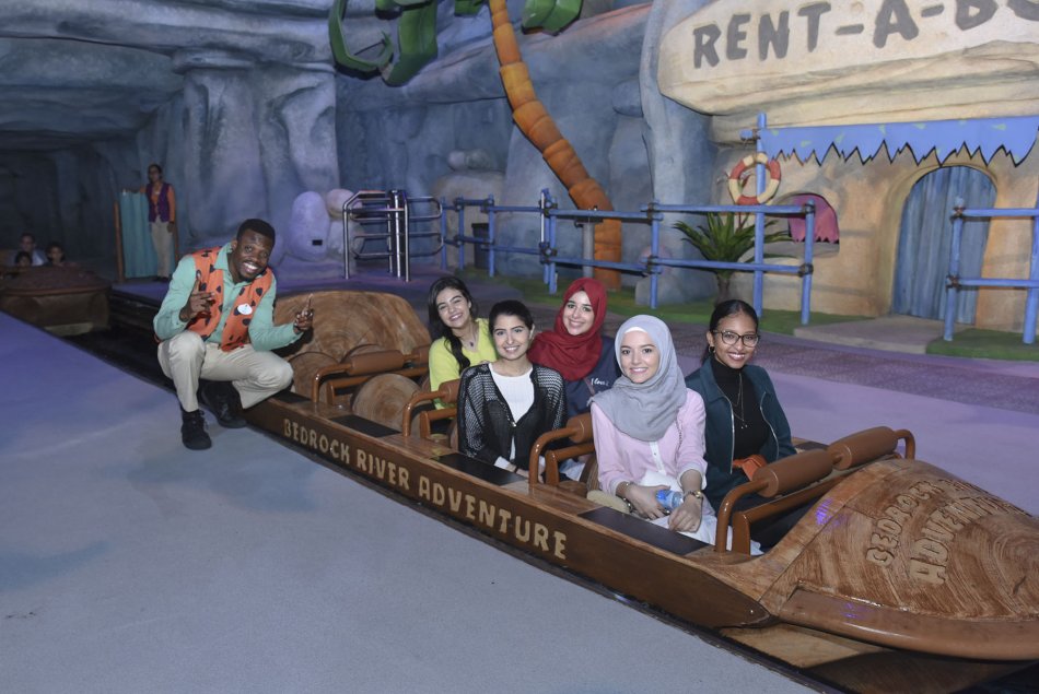 Trip to Warner brothers Abu Dhabi