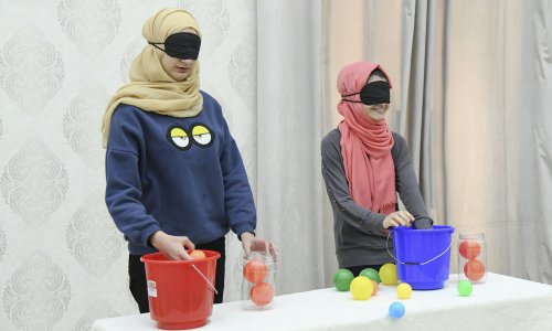 أنشطة ومسابقات متنوعة في اليوم الترفيهي للطلبة