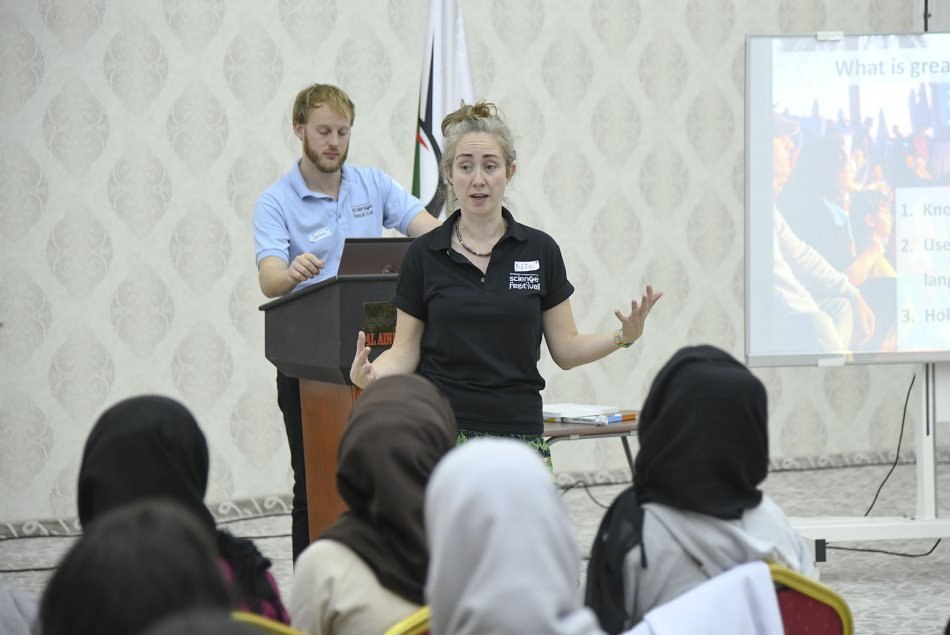 Training workshop for the Science Festival