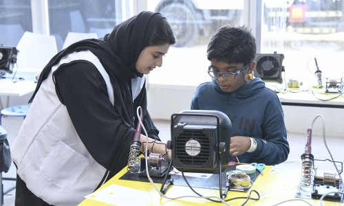 A Distinctive participation of AAU students in the 