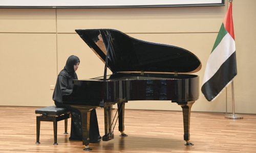 The UAE’s first female music composer hosted by AAU