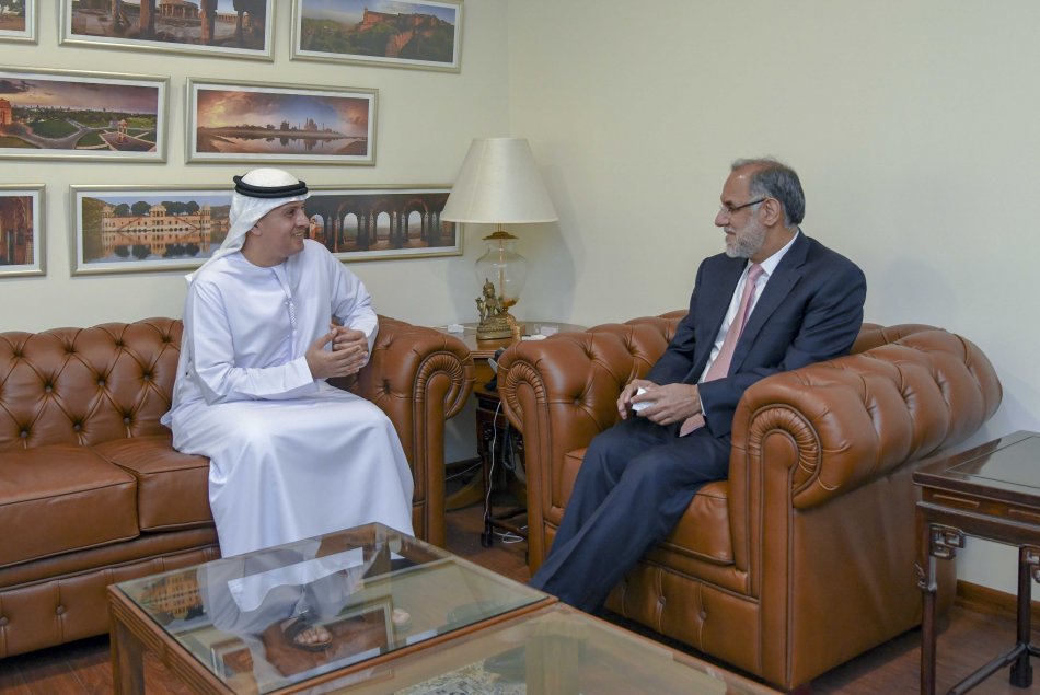 Dr. Noor Visit to Embassy of India