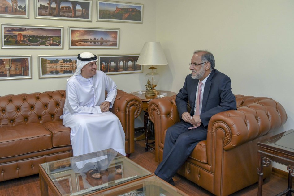 Dr. Noor Visit to Embassy of India