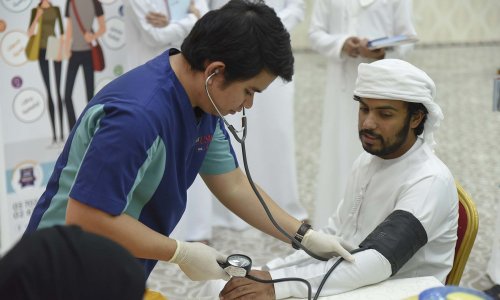 فعاليات متنوعة للحفاظ على صحة أسرة الجامعة 