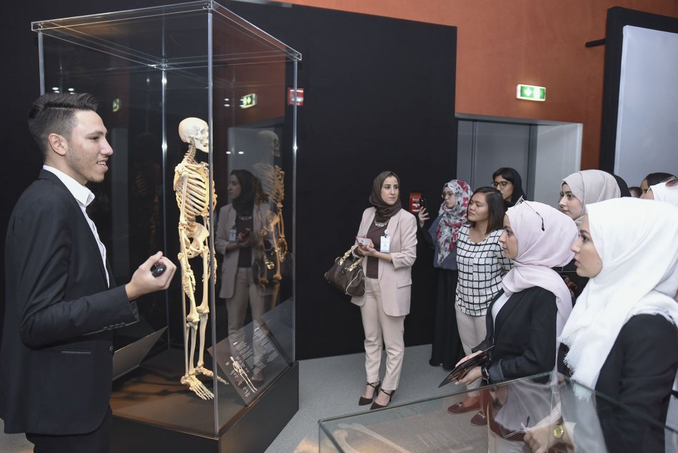 Student's visit to World Body Museum 