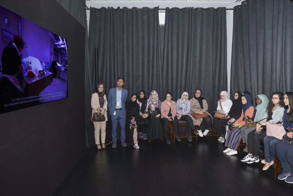 Student's visit to World Body Museum 