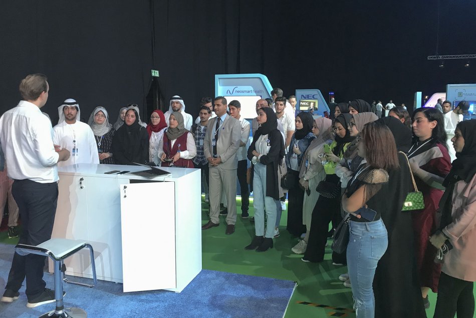 Fitness and Health Course Students visit Dubai Sports Conference and Exhibition