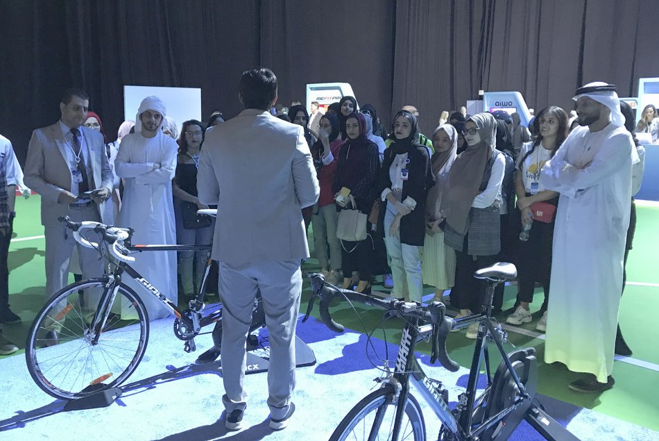 Fitness and Health Course Students visit Dubai Sports Conference and Exhibition