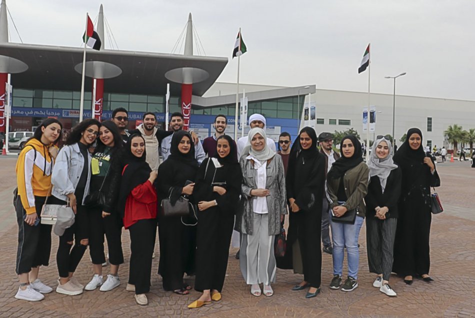 Student's Visit to Dubai Airshow