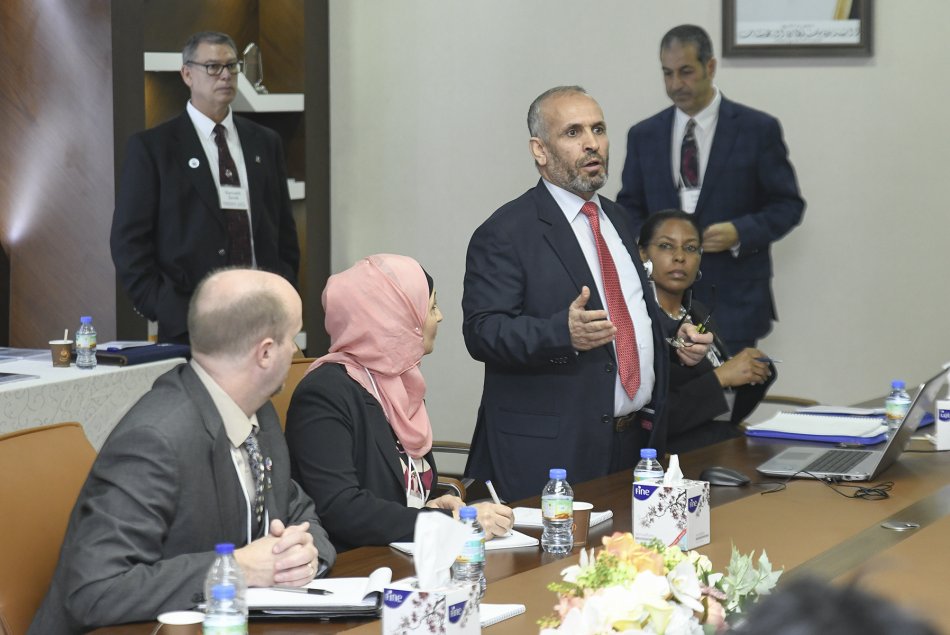 A Delegation from Friends University 