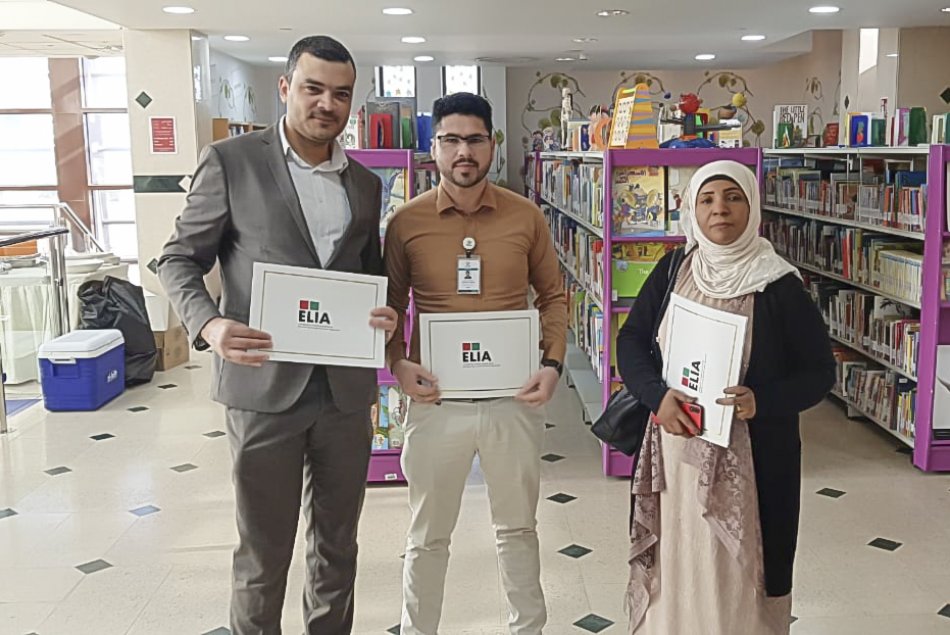مشاركة أمناء المكتبة في ورشة عمل عن الفهرسة والتصنيف