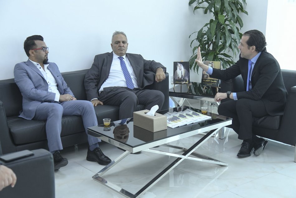 Meeting with Harvard Business Review Arabia