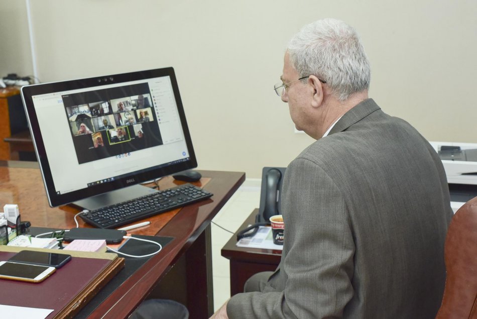 مشاركة رئيس الجامعة في اجتماع مجلس إدارة ضمان الجودة والاعتماد للجامعات العربية