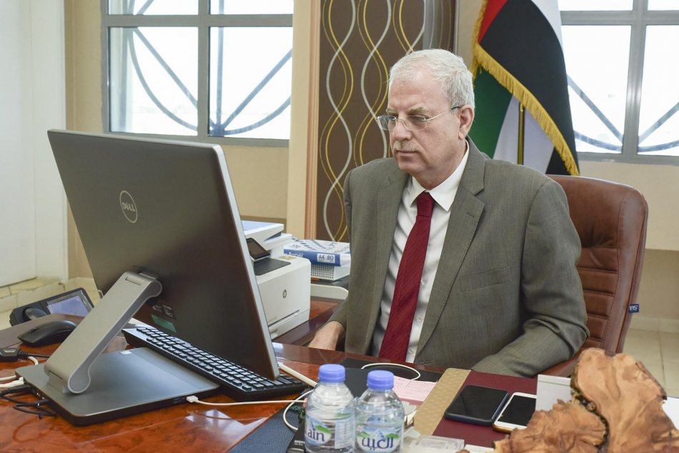 مشاركة رئيس الجامعة في اجتماع مجلس إدارة ضمان الجودة والاعتماد للجامعات العربية