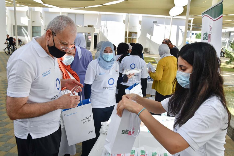 Activities of the World Diabetes Day 
