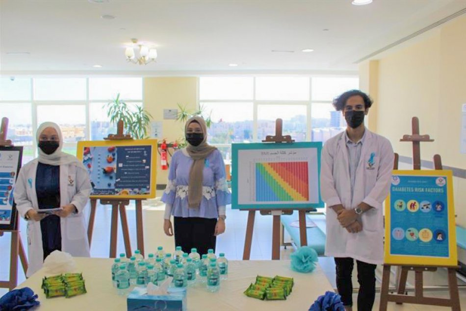 Activities of the Nutrition students on the World Diabetes Day 