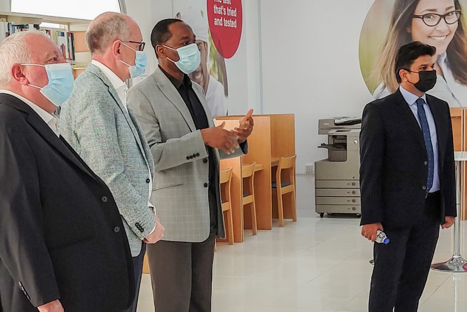 AAU Library strengthens partnership with OCLC and Edutech 