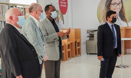 AAU Library strengthens partnership with OCLC and Edutech 