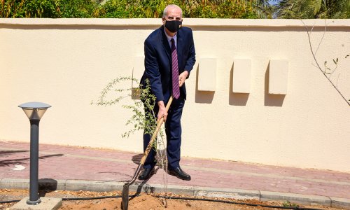 Various activities on the Fifth Annual Environmental Day at AAU