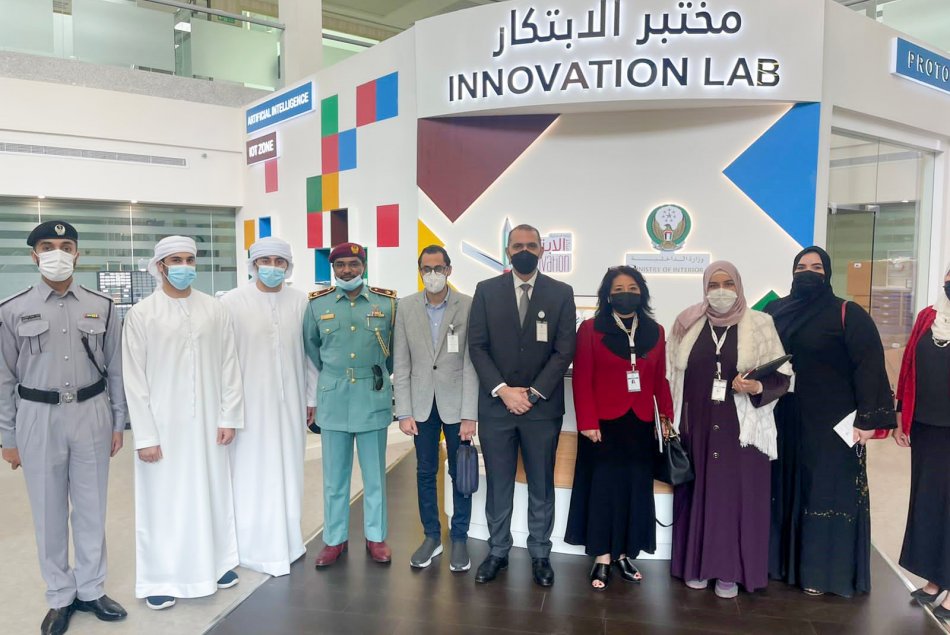 Visiting the Ministry of Interior Innovation Center