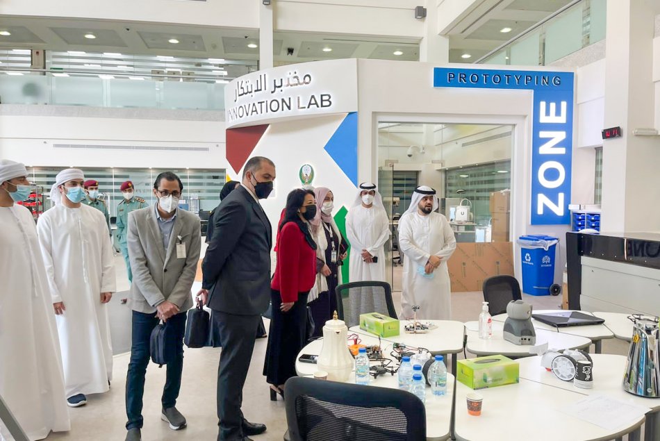 Visiting the Ministry of Interior Innovation Center