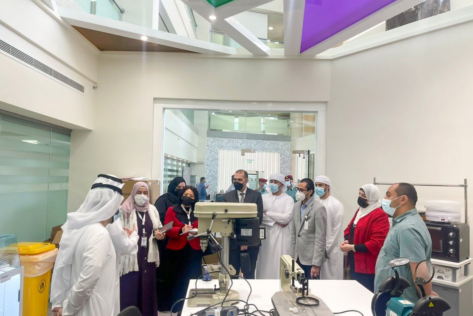 Visiting the Ministry of Interior Innovation Center