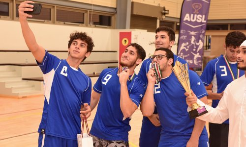 فريق جامعة العين يحقق المراكز الأولى في دوري الجامعات