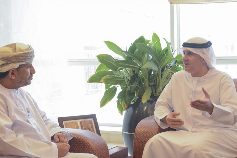 The Chancellor's meeting with Undersecretary of the Ministry of Higher Education, Scientific Research and Innovation in Oman
