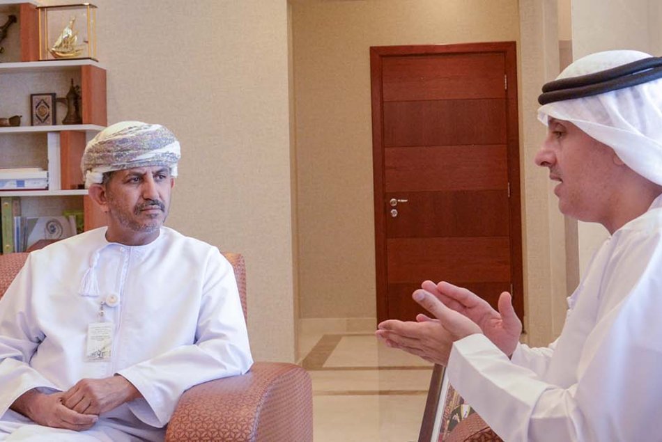 The Chancellor's meeting with Undersecretary of the Ministry of Higher Education, Scientific Research and Innovation in Oman