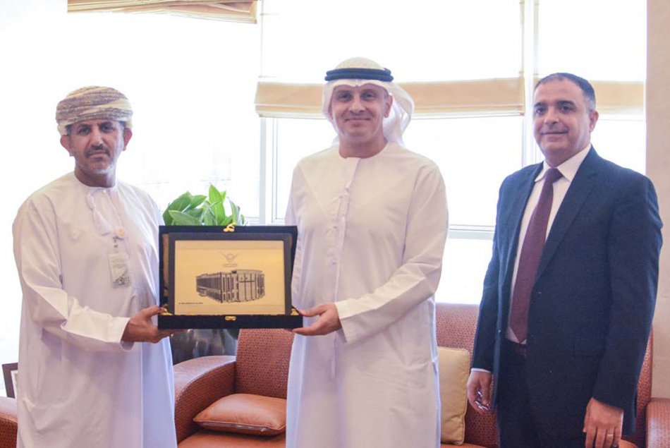 The Chancellor's meeting with Undersecretary of the Ministry of Higher Education, Scientific Research and Innovation in Oman